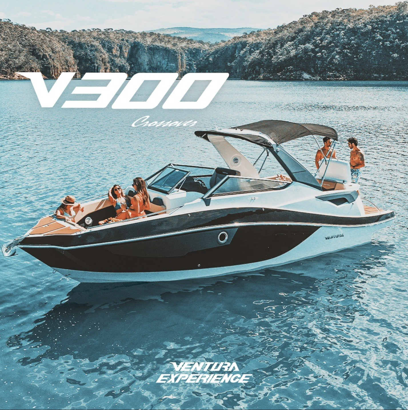 Ventura 300 Crossover Deck Boat
